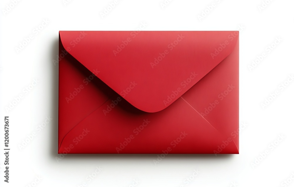 Red envelope isolated on white background. (3) Red envelope isolated on white background. (3)