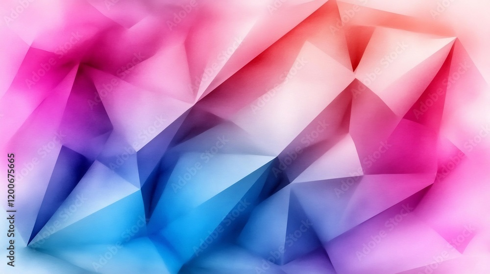 Obraz premium Abstract Colorful Geometric Polygonal Background