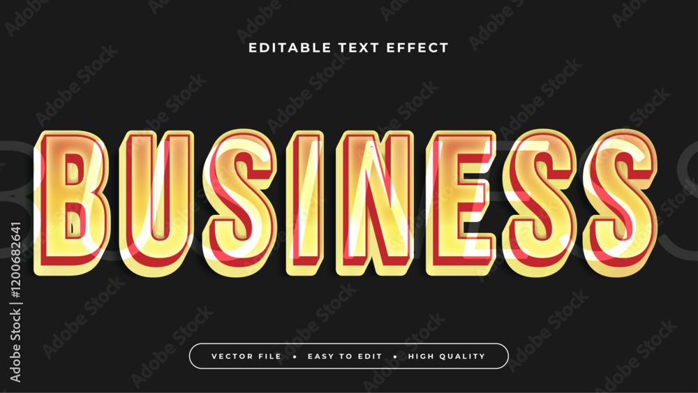 business editable text effect with black purple orange white bold gradient style business editable text effect with black purple orange white bold gradient style