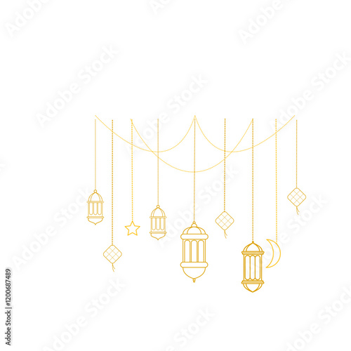 set of lamps