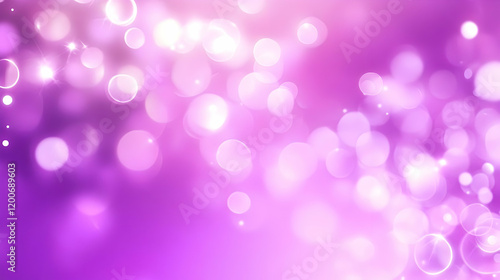 Abstract Purple Bokeh Backg...
