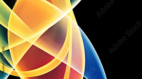 Abstract Background with Co...