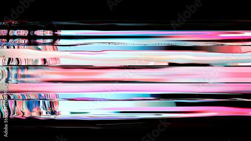 Abstract Colorful Horizonta...