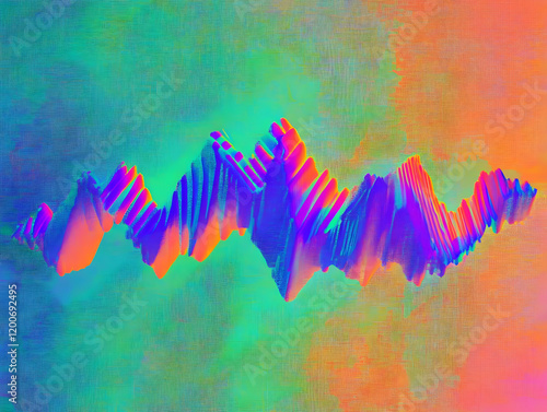 Vivid Abstract Background D...