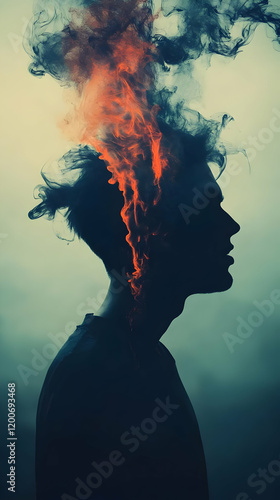 Surreal Portrait: Silhouett...