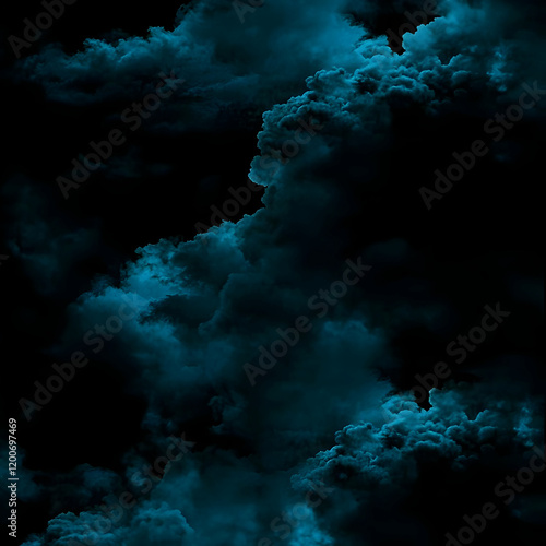 Dark Blue Clouds Fill the N...