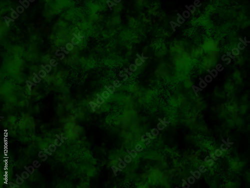 Dark Green Abstract Backgro...