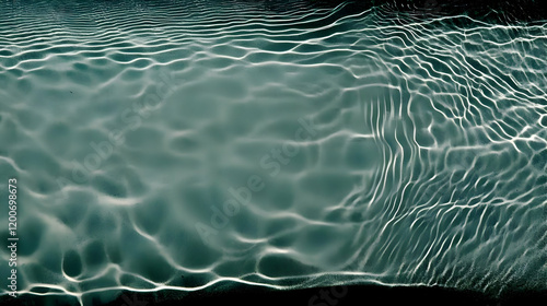 Abstract Water Surface Text...