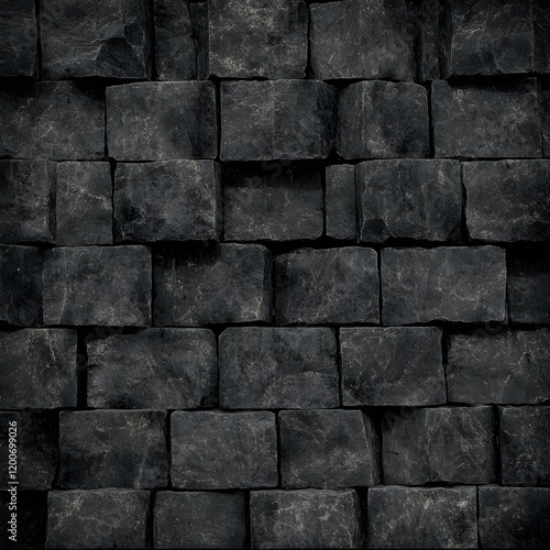 Dark Stone Wall Texture for...