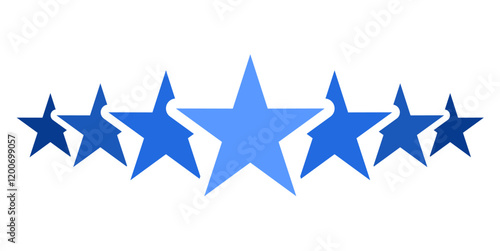 Y2K Aesthetic Sparkling Stars Retro Trendy Minimalistic Abstract Design for Futuristic Digital Graphics, Posters and Illustration Resources