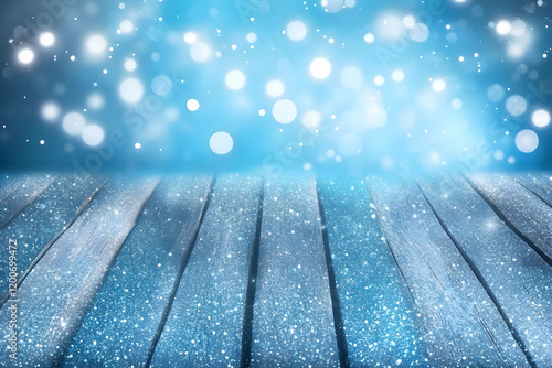 Sparkling Snow Dusts Settle...