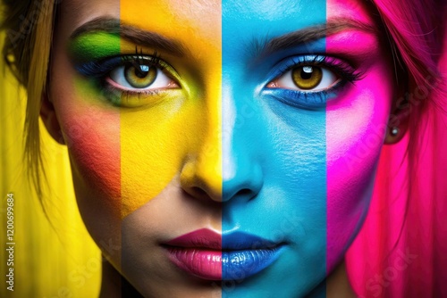 Achieve vivid CMYK prints!  Explore process color, rule of thirds, and color mixing techniques for impactful graphic design images.