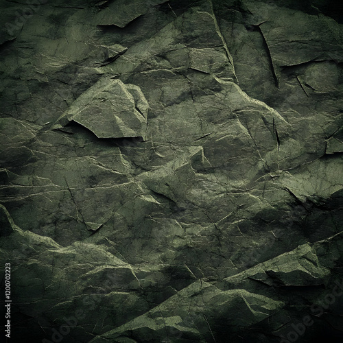 Dark Green Rock Texture Sho...