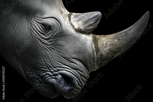 Close-up of a Rhinoceros He...