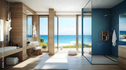 Modern Bathroom Interior De...