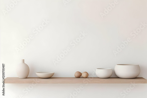 Minimalist decor displays c...