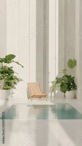 Serene Minimalist Interior ...