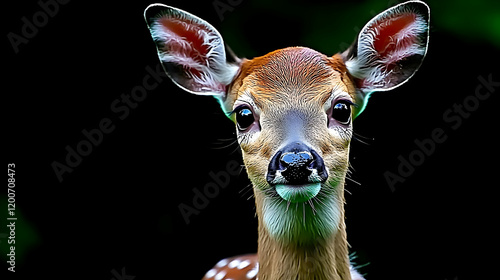 White-tailed Deer Fawn Pose...
