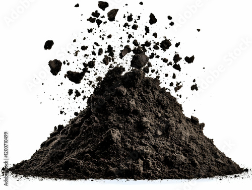 Dark Soil Explodes Upwards ...