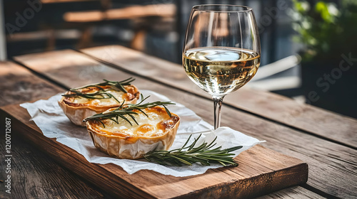 Baked Cheese Tarts Paired w...