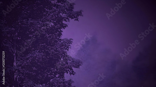 Dark Purple Forest Envelope...