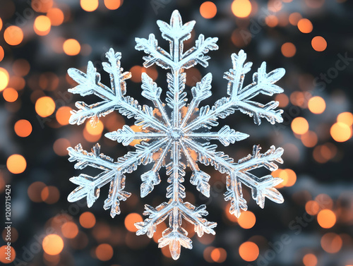 Intricate Snowflake Sparkle...