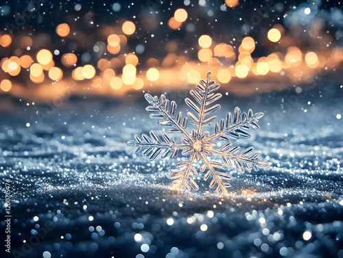 Sparkling Snowflake Adorns ...