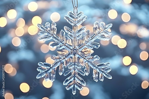 Crystal Snowflake Ornament ...