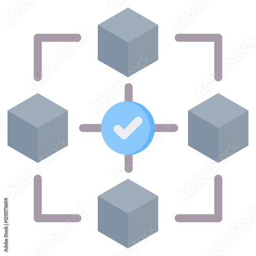 Consensus Flat Icon