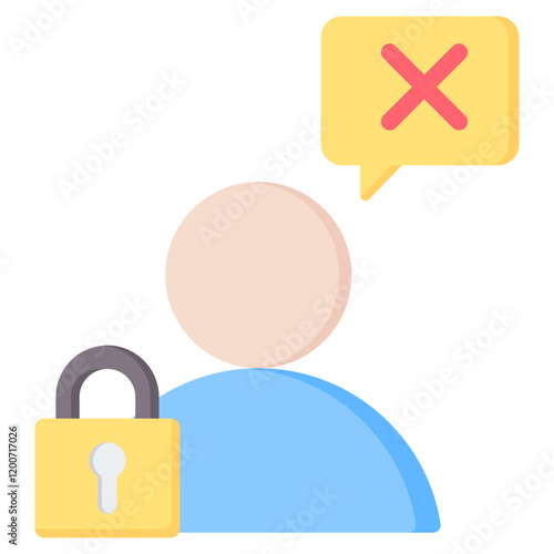 Permissionless Flat Icon