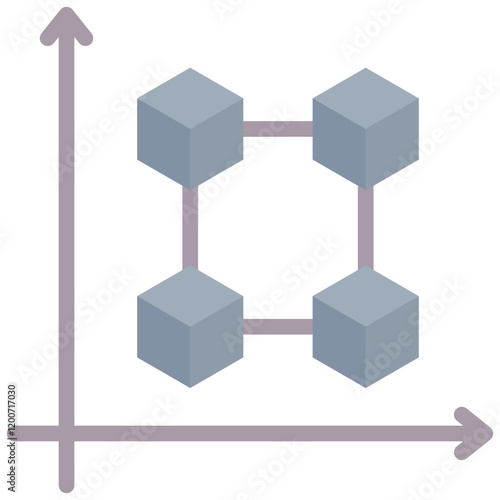 Block Size Flat Icon