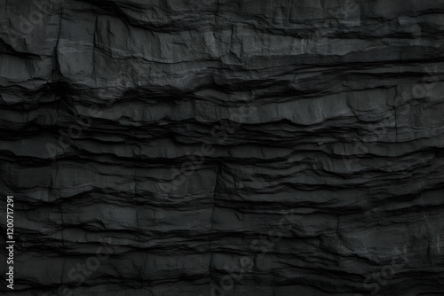 Dark Rock Face Texture: A D...