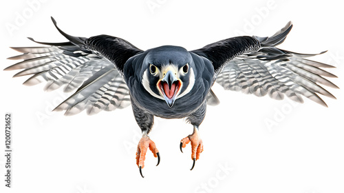Falcon in Flight: Wings Spr...