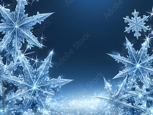 Sparkling Snowflakes Grace ...