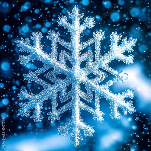 Intricate Snowflake Structu...