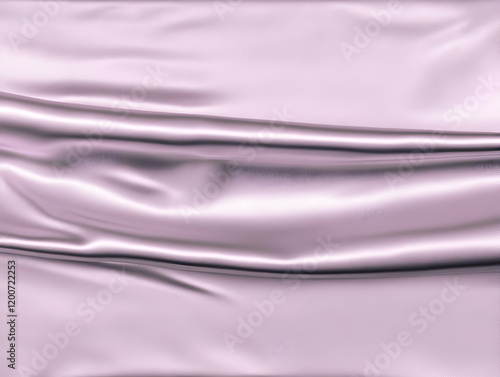Smooth Pink Silk Fabric Flo...