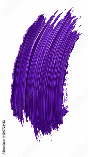 Vibrant Purple Paint Stroke...