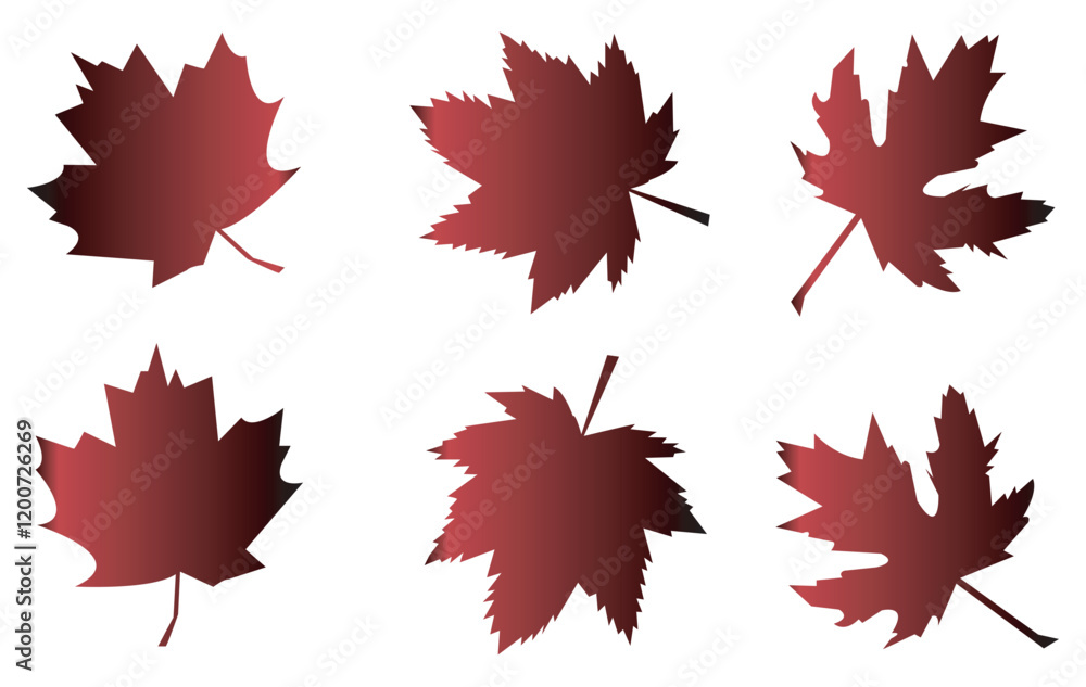 natural maple leaf flat icon for apps and websites natural maple leaf flat icon for apps and websites