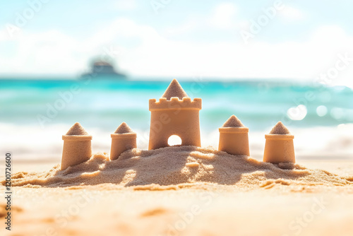 Sandcastle Stands Majestica...