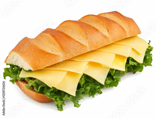 Freshly Baked Baguette Sand...