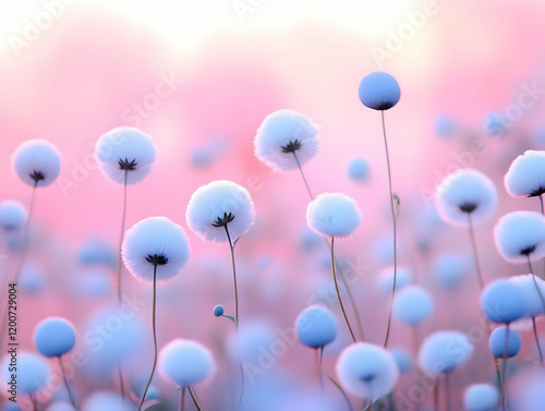 Dreamy Fluffy Flowers Bloom...