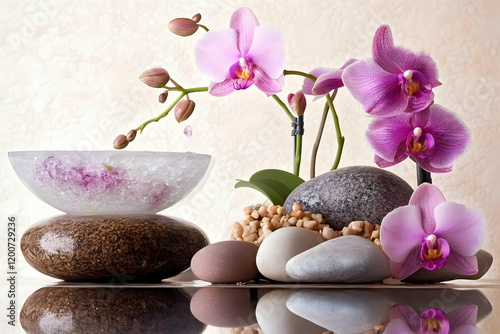 Pink Orchids Gracefully Ado...