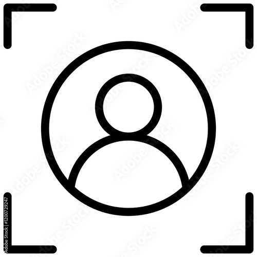 Biometric Outline Icon