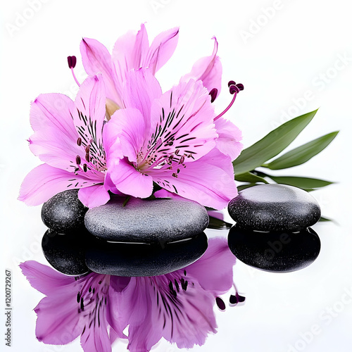 Pink Peruvian Lily Flowers ...