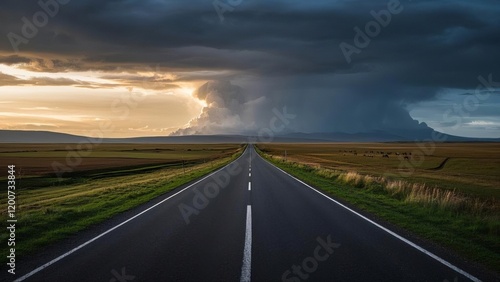 the road to storm photo