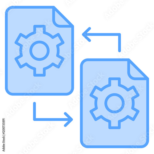 Exchange  Icon Element For Design