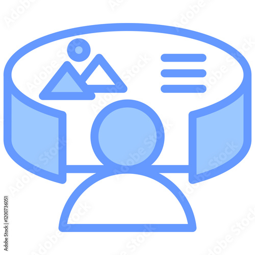 Immersion Blue Icon