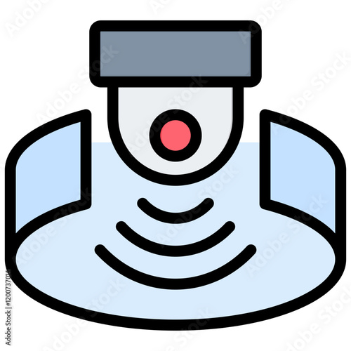 Sensory Immersion Outline Color Icon