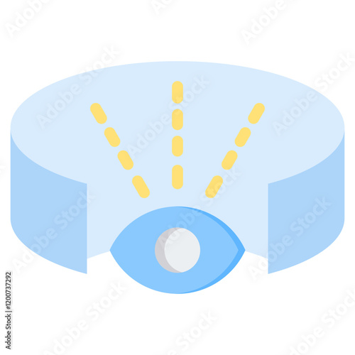 Field Of View Flat Icon