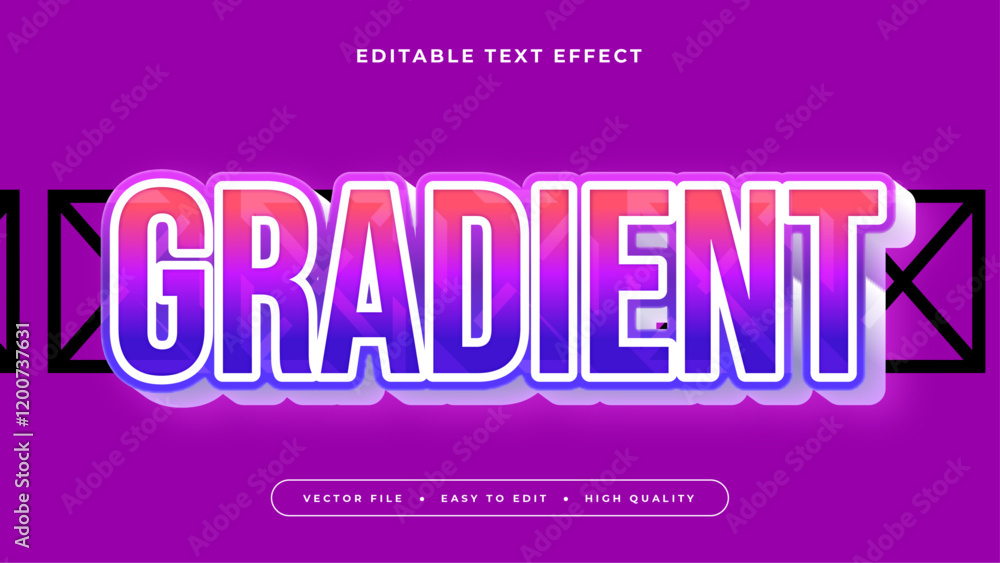 gradient editable text effect with pink brown bold gradient style gradient editable text effect with pink brown bold gradient style